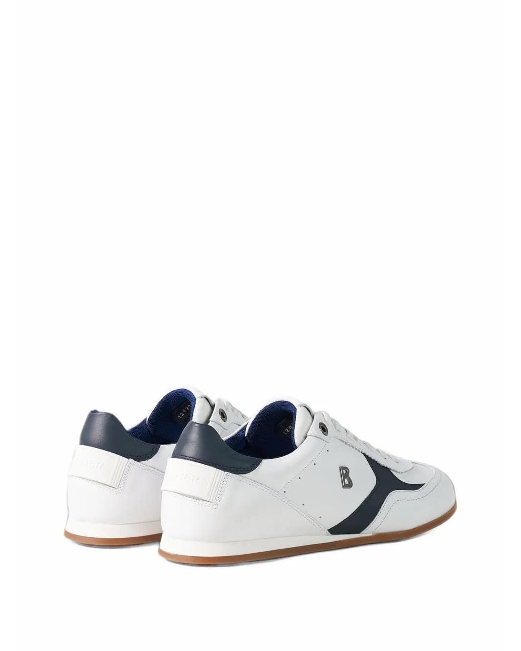 Bogner White Monza Leather Sneakers for men