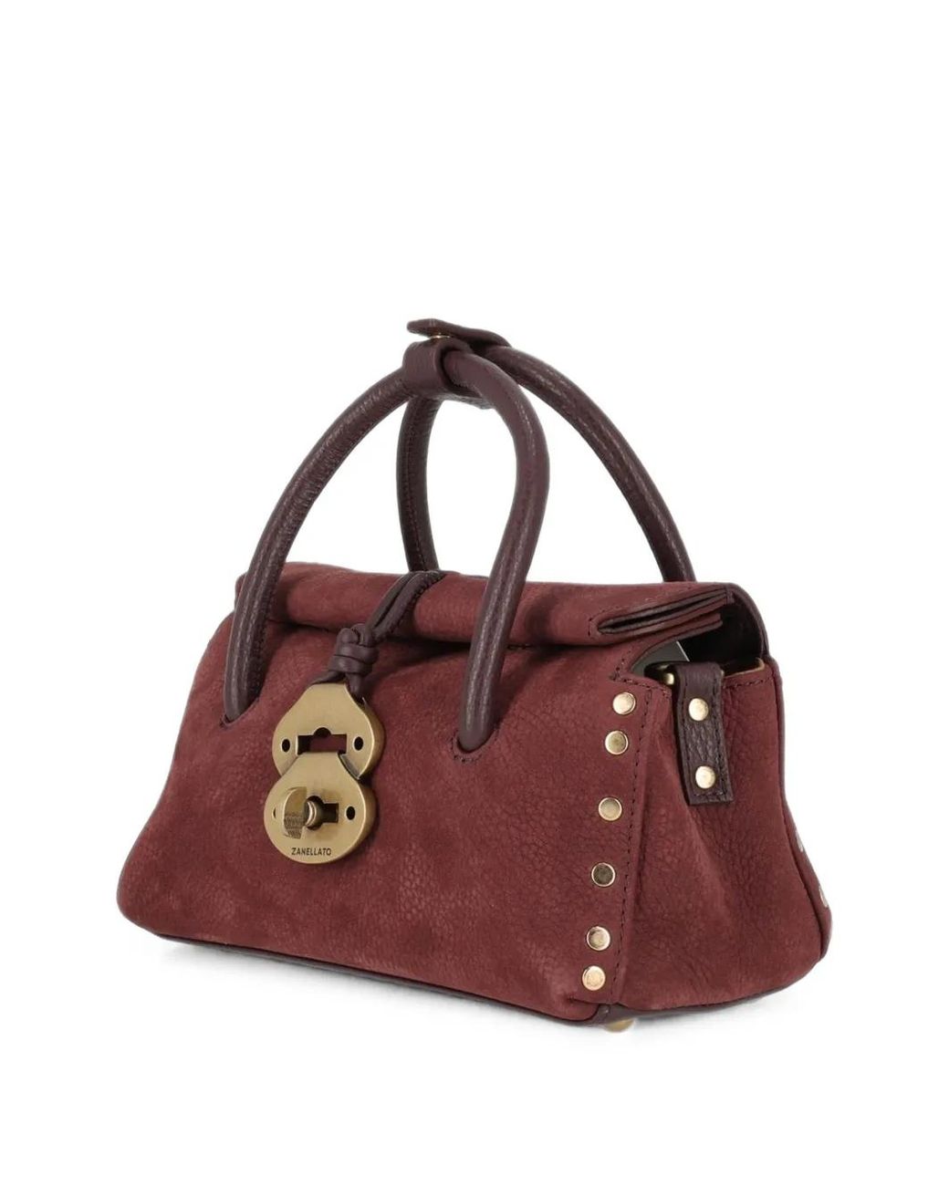 Zanellato Purple Cabas Dotta Jones Nabuk
