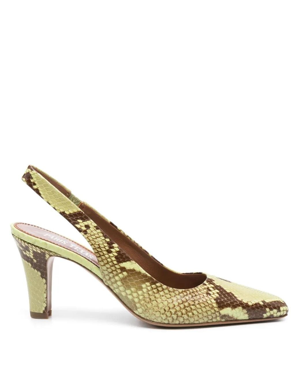 Paris Texas Metallic Leather Pumps