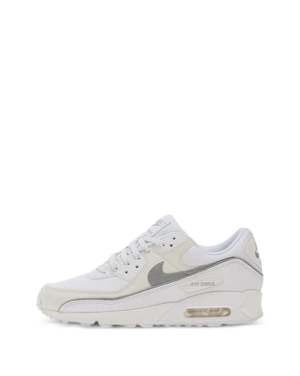 Nike White Air Max 90 Lace-Up Sneakers for men