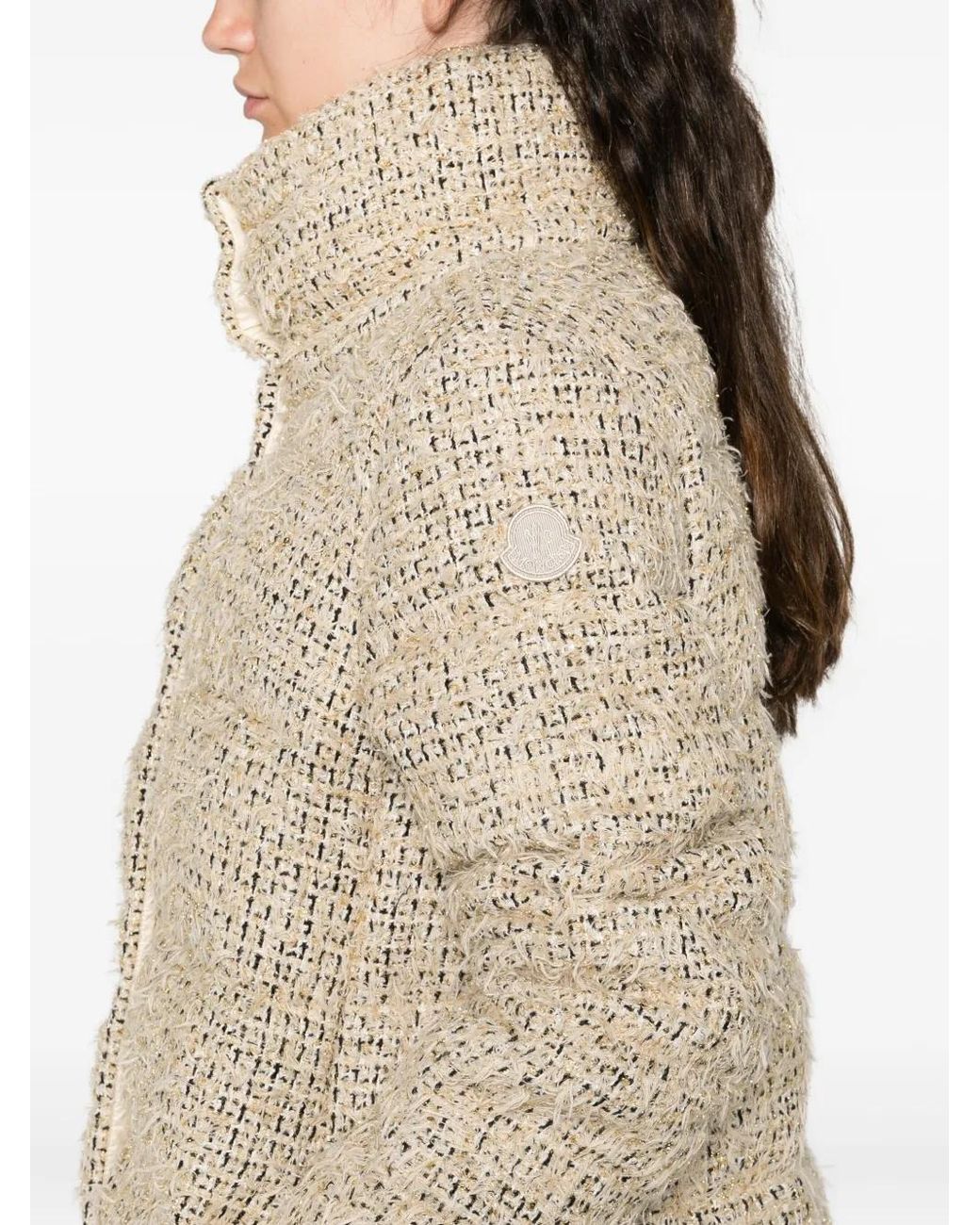 Moncler Natural High-Neck Jacket