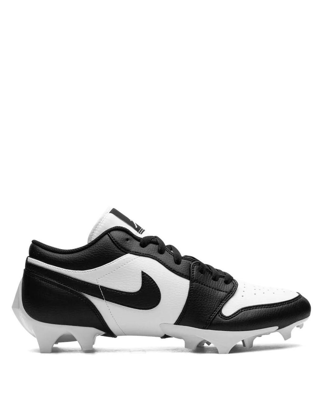 Nike Black Air 1 Low "Panda" Cleats