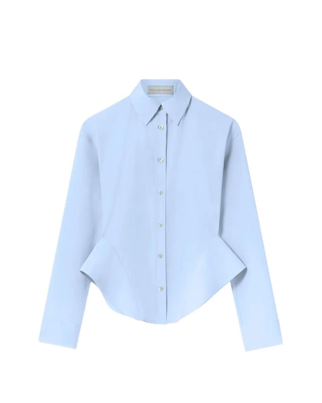 Stella McCartney Blue Poplin Shirt