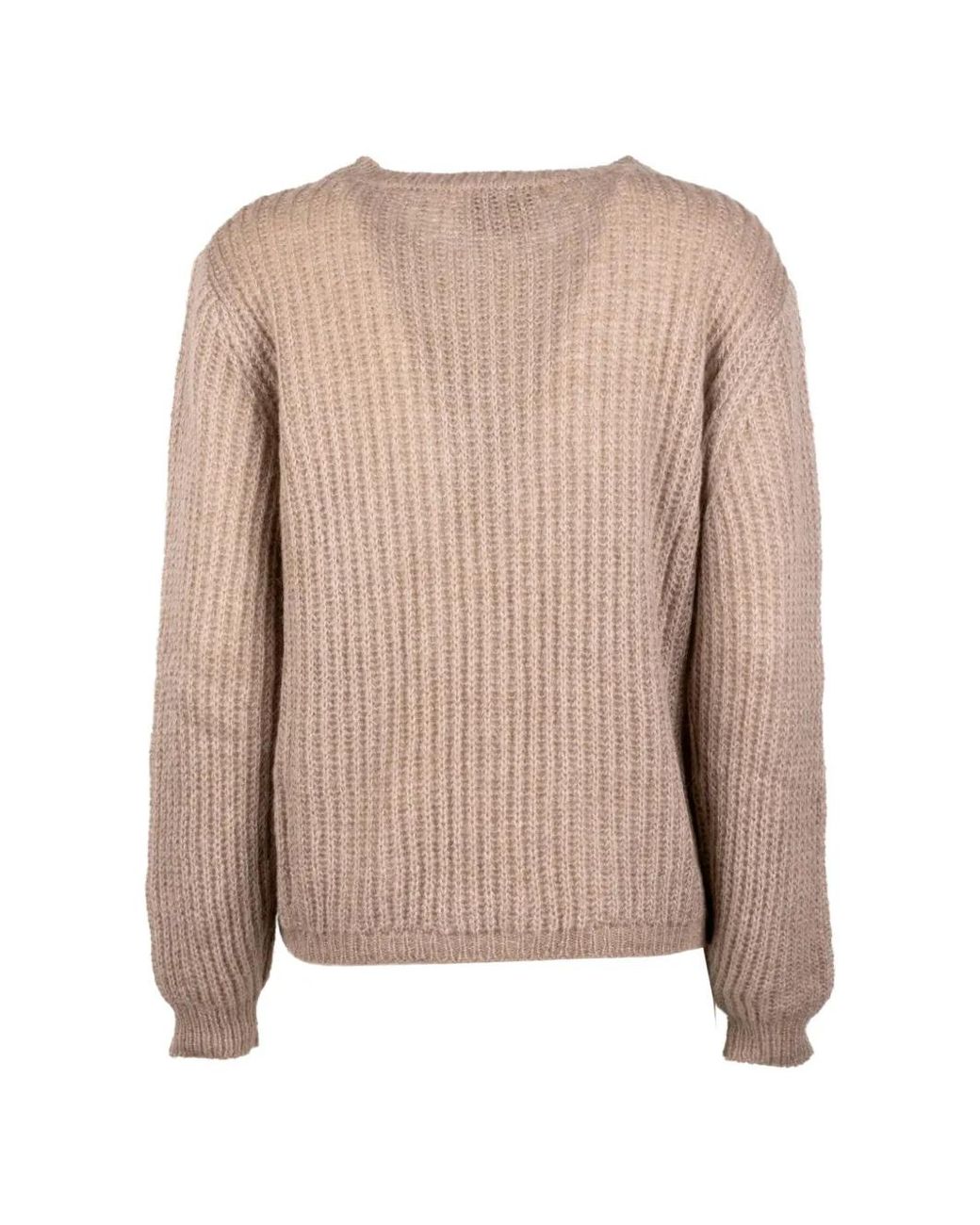 Cinque Natural Ribbed-Knit Sweater