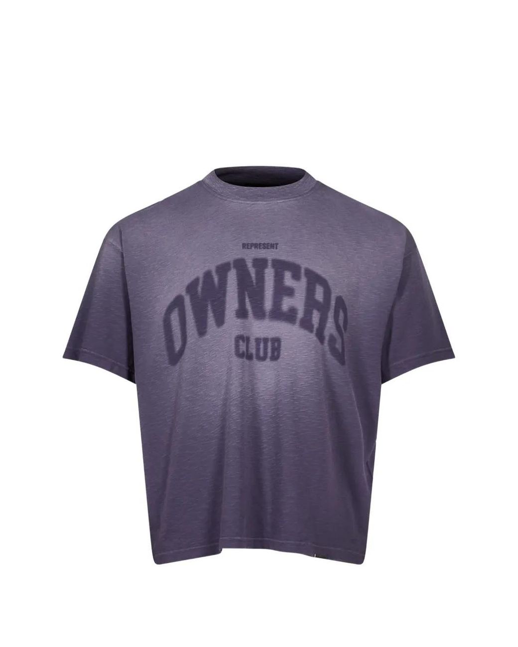 Represent Purple Owners Club Logo-Print T-Shirt for men