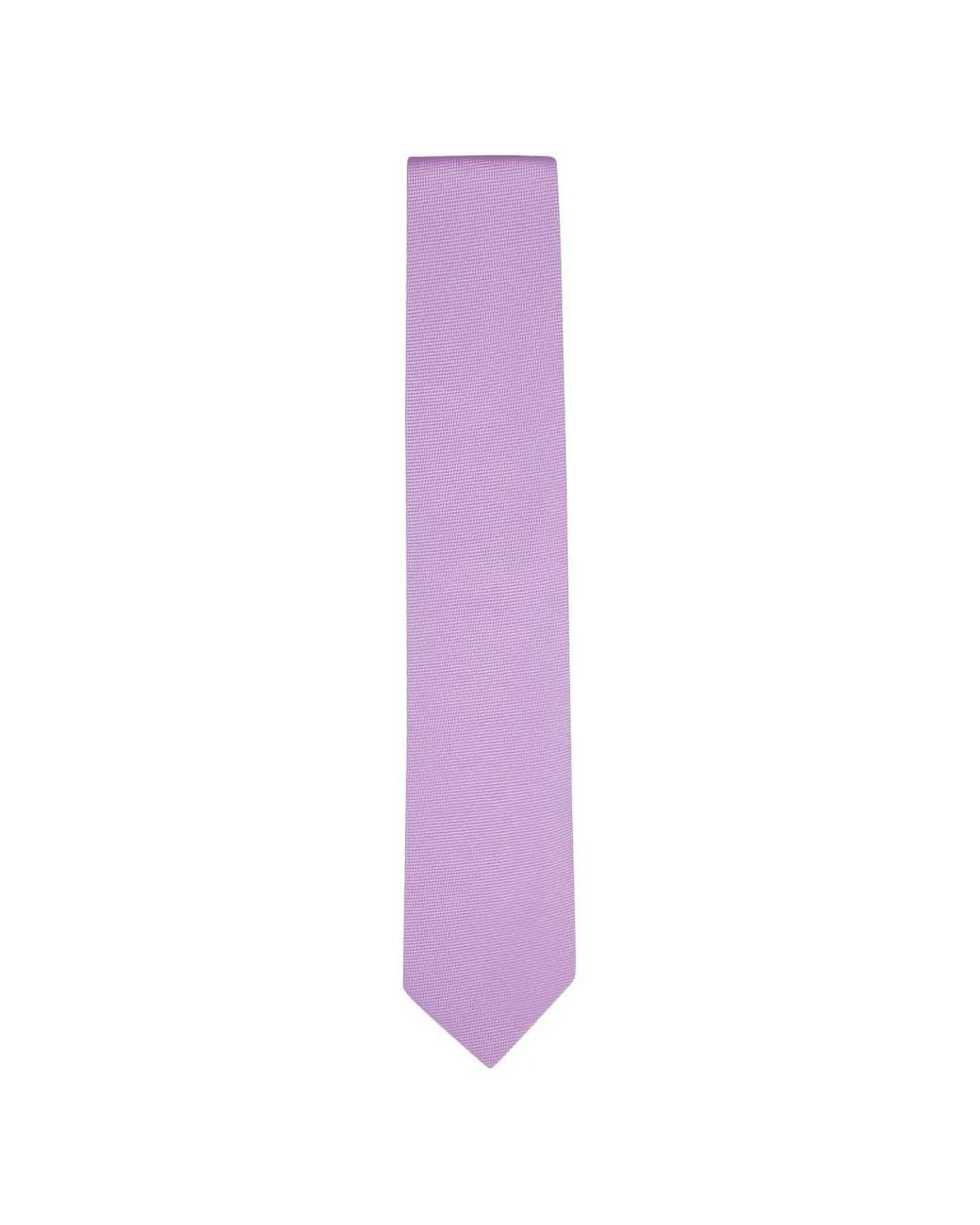 Eton of Sweden Purple Cravate À Motif Géométrique for men