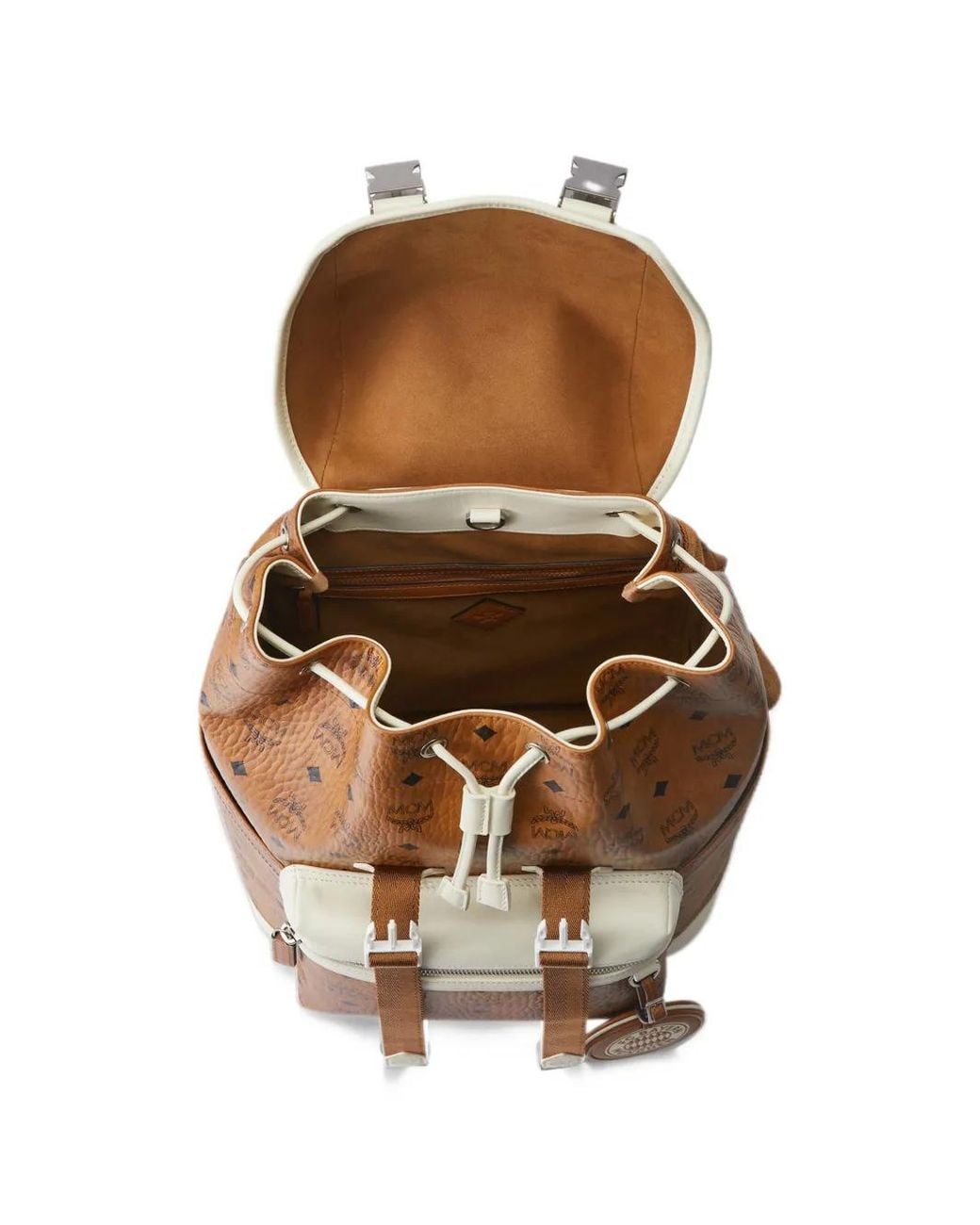 MCM Brown X Adidas X Fc Bayern Brandenburg Monogram Backpack