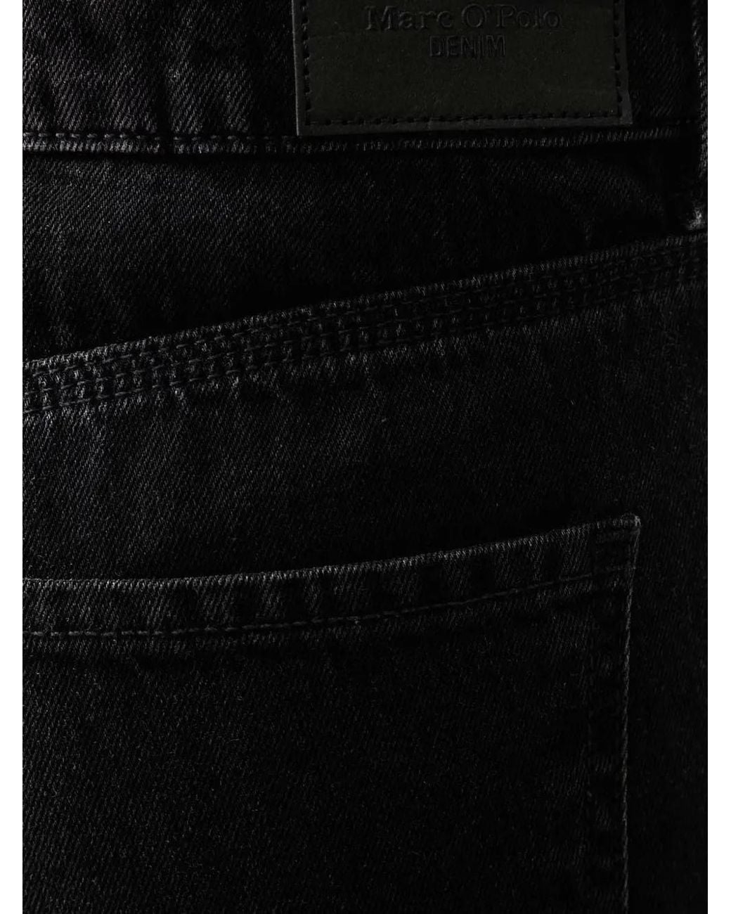 Marc O' Polo Black Tomke Wide-Leg Jeans