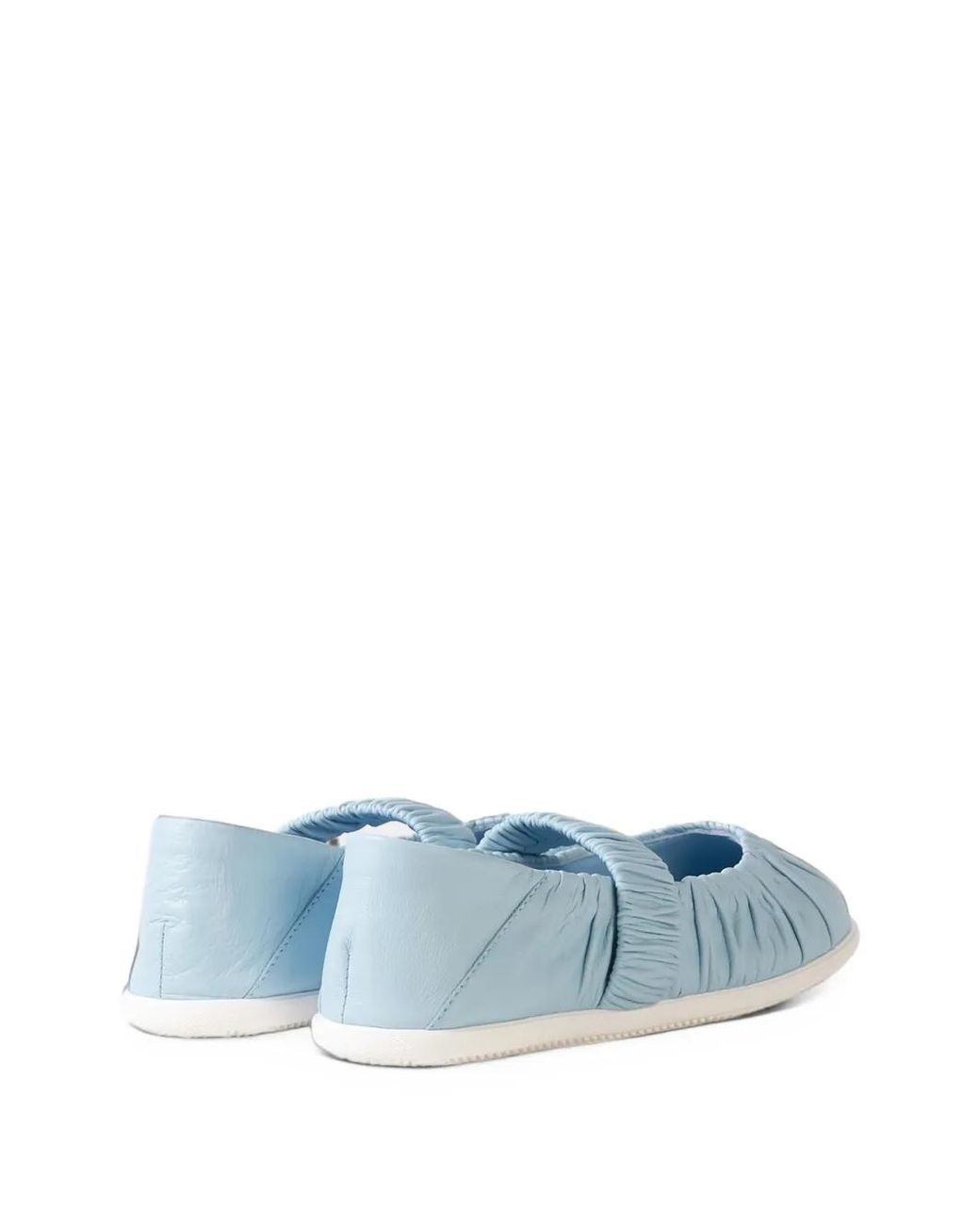 Bogner Blue Vienna Leather Ballet Flats