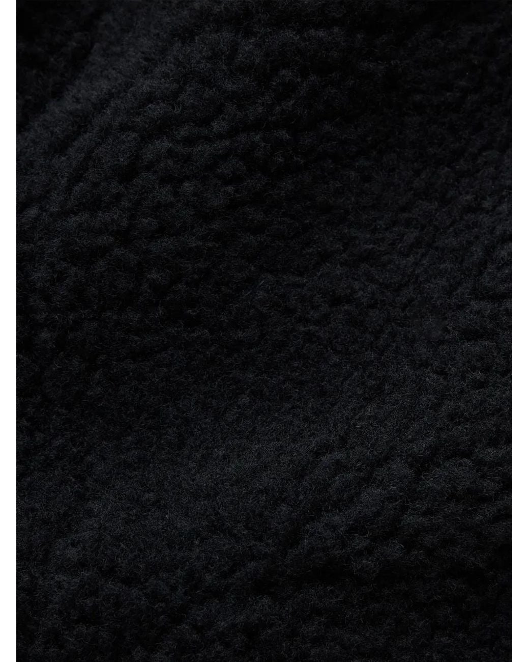 Alpha Industries Black Long-Sleeve Sherpa Onion-Quilted Jacket for men