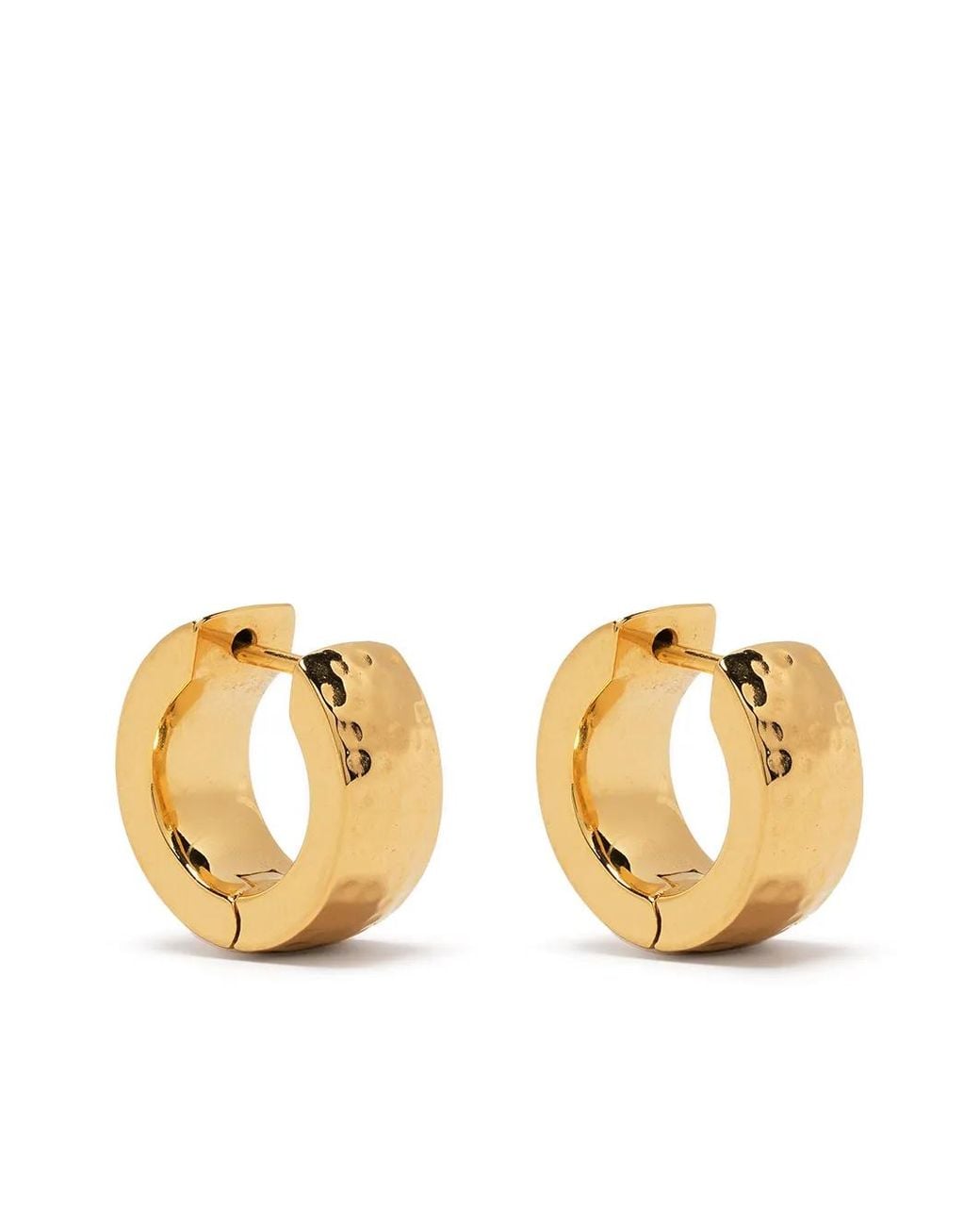 Dower & Hall Metallic Chubby Nomad Huggie Hoops