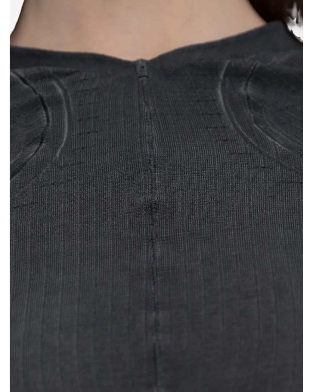 Nike Black X Knwls Cut-Out Long-Sleeve Top