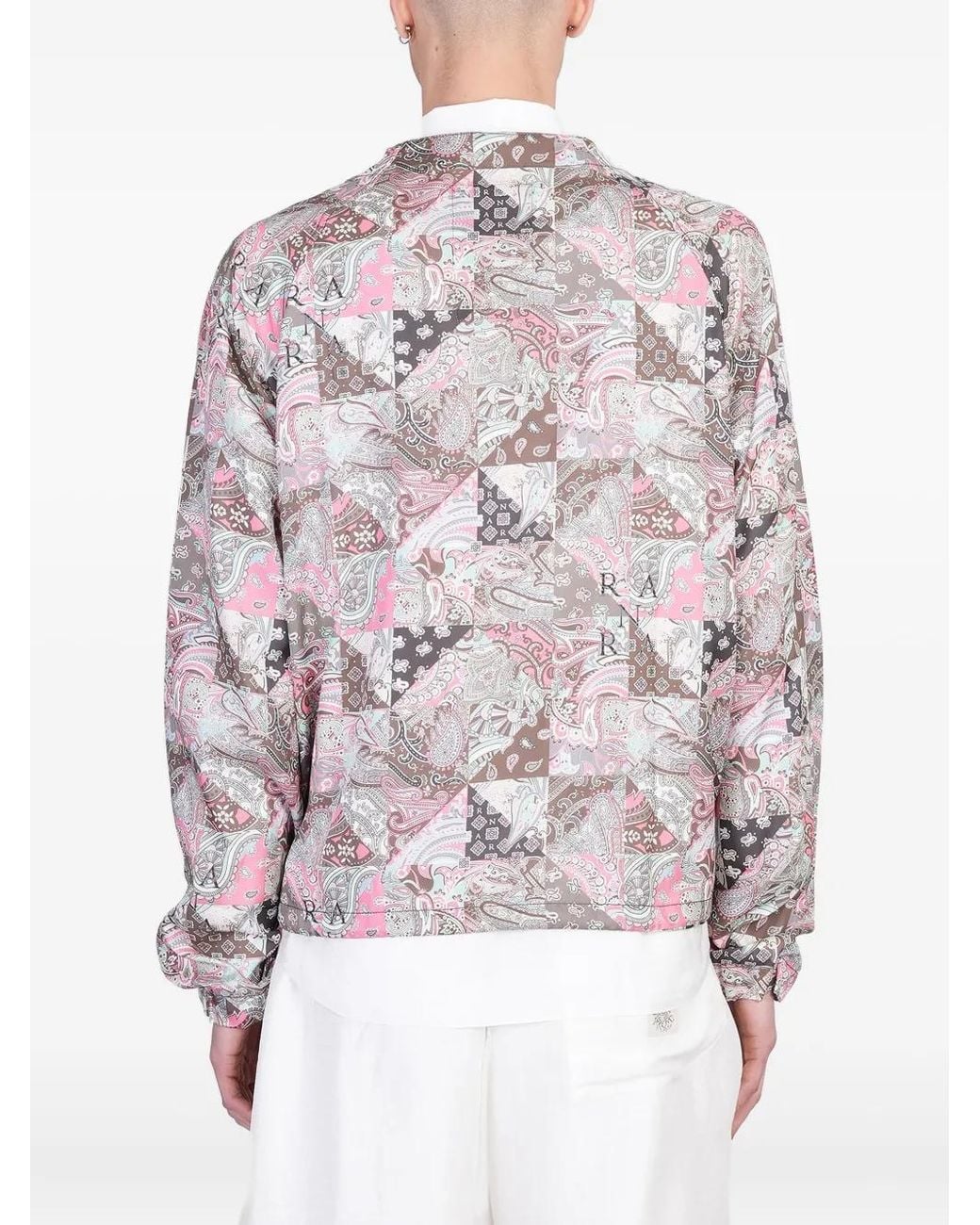 RANRA Pink Rover Bomber Jacket for men