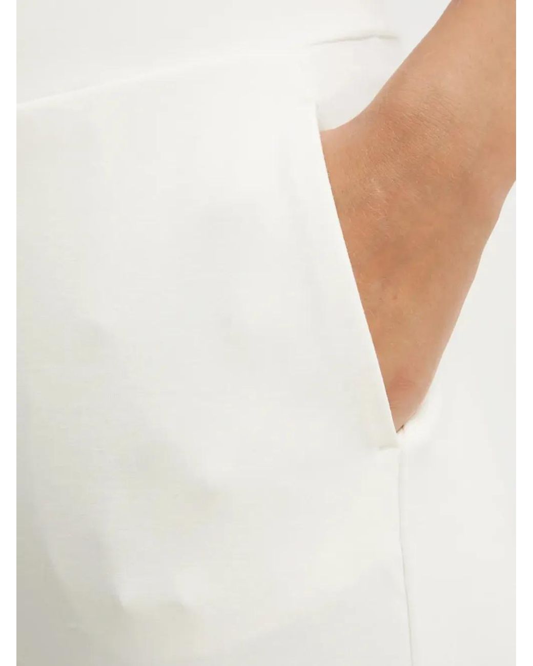 Sportalm White Straight-Leg Trousers