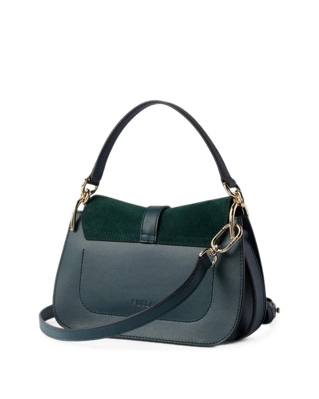 Furla Green Flow Top Handle Mini Bag