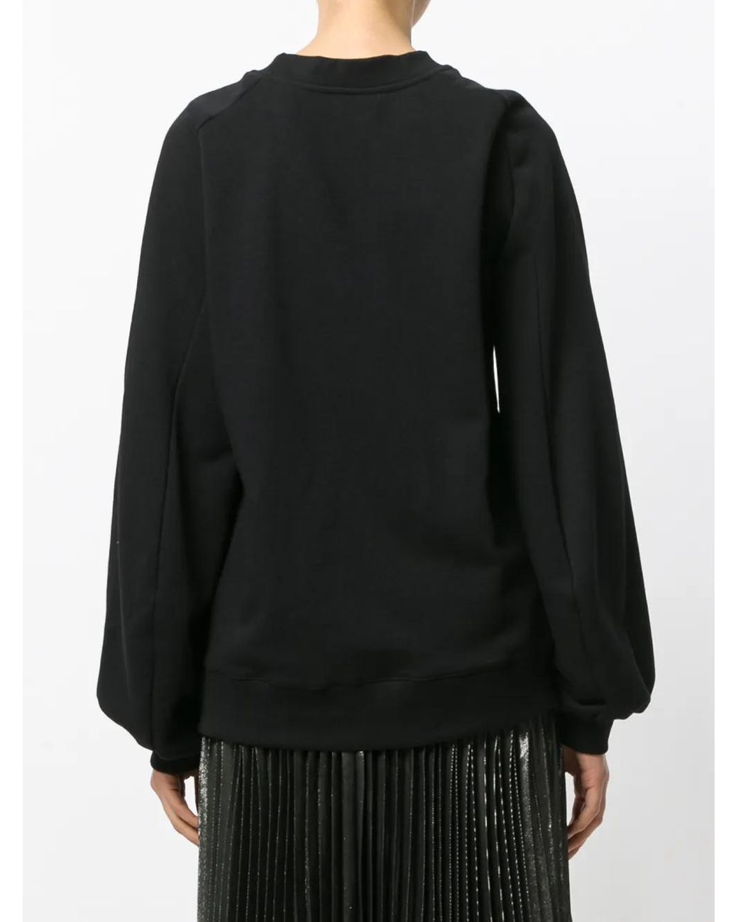 Ioana Ciolacu Black Maglione Oversized