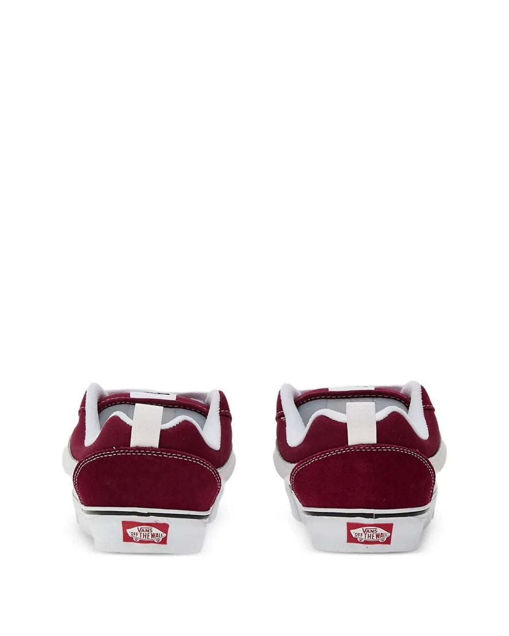Vans Purple Knu Skool Leather Sneakers