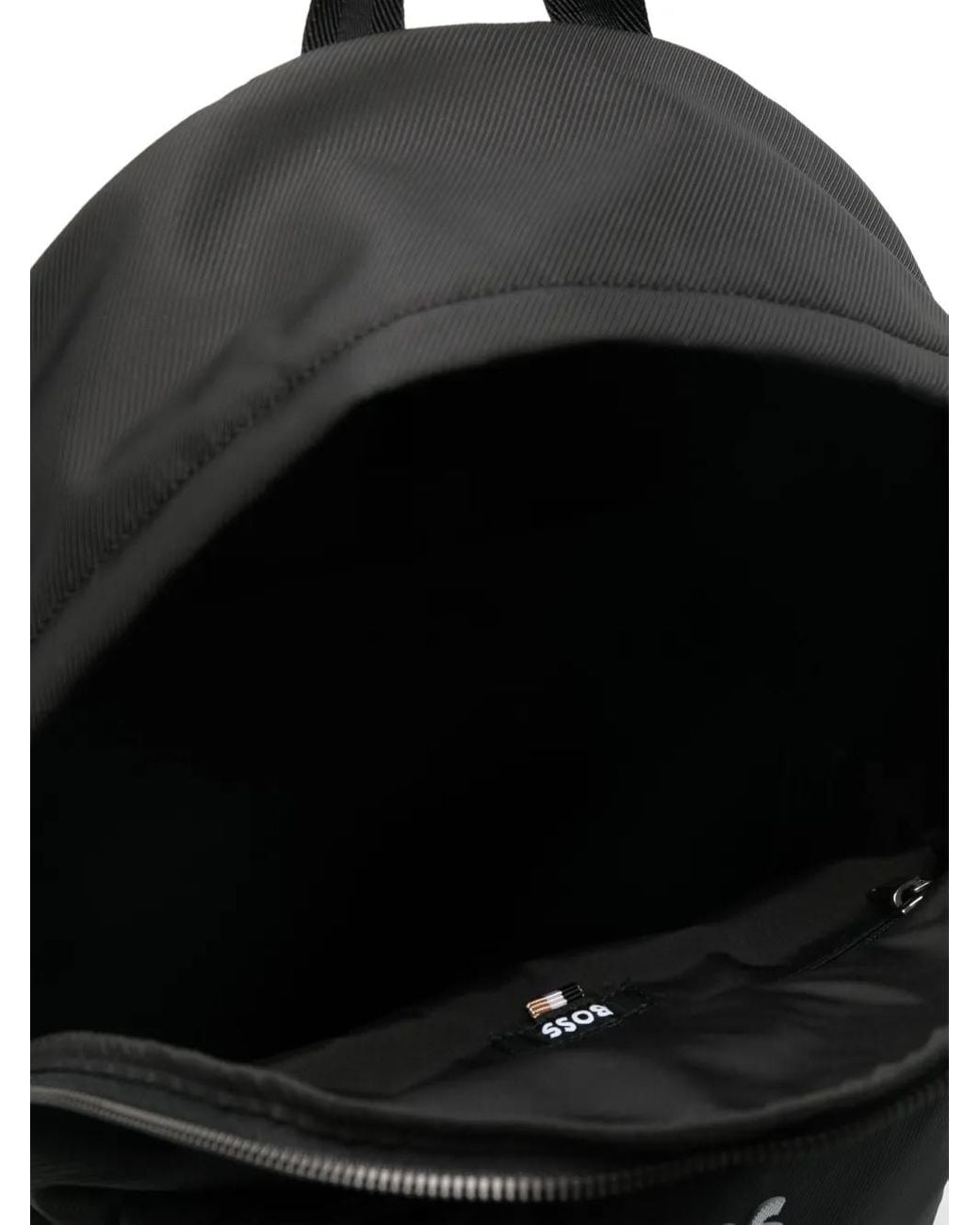 Boss Black Catch 3.0 Logo-Appliqué Backpack for men