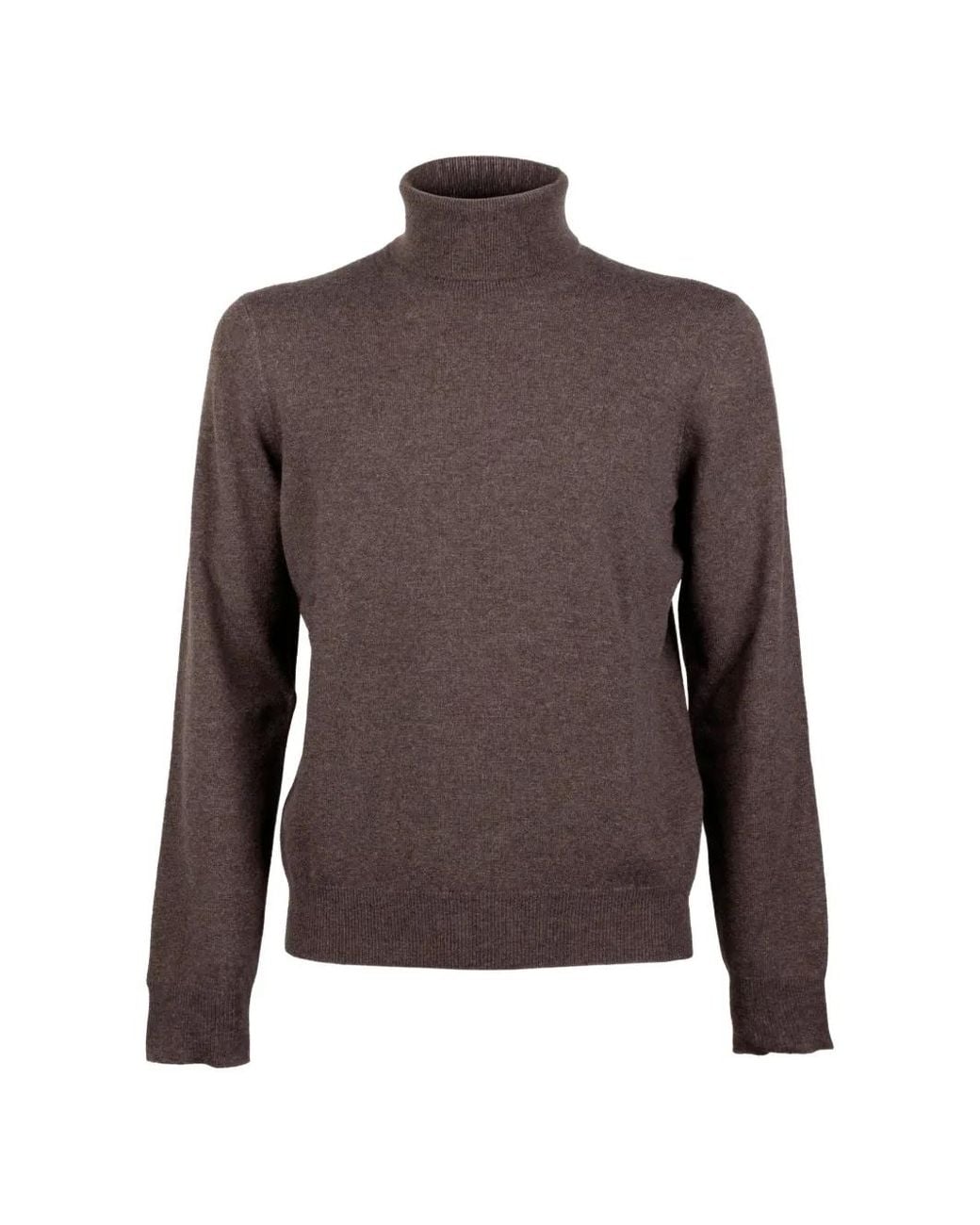 Pull À Col Roulé Gran Sasso pour homme en coloris Brown