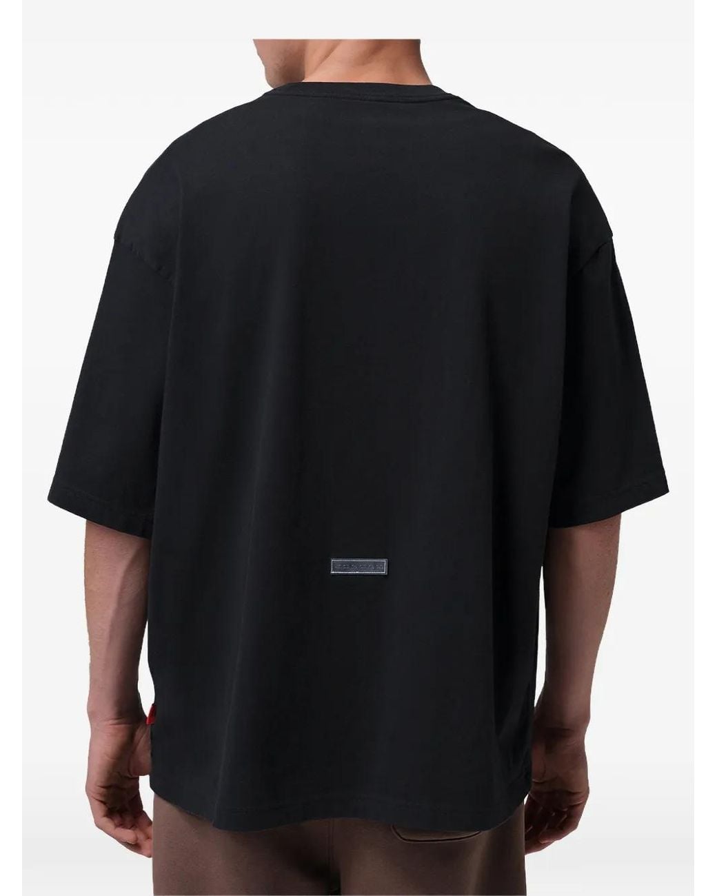 Nike Black Flight Essentials Logo-Patch T-Shirt for men