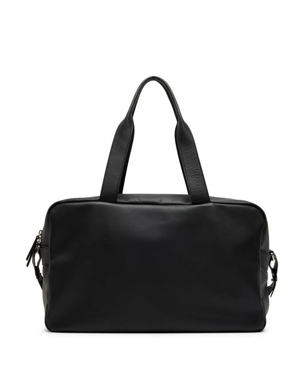 Marsèll Black Bisaccia Leather Holdall for men