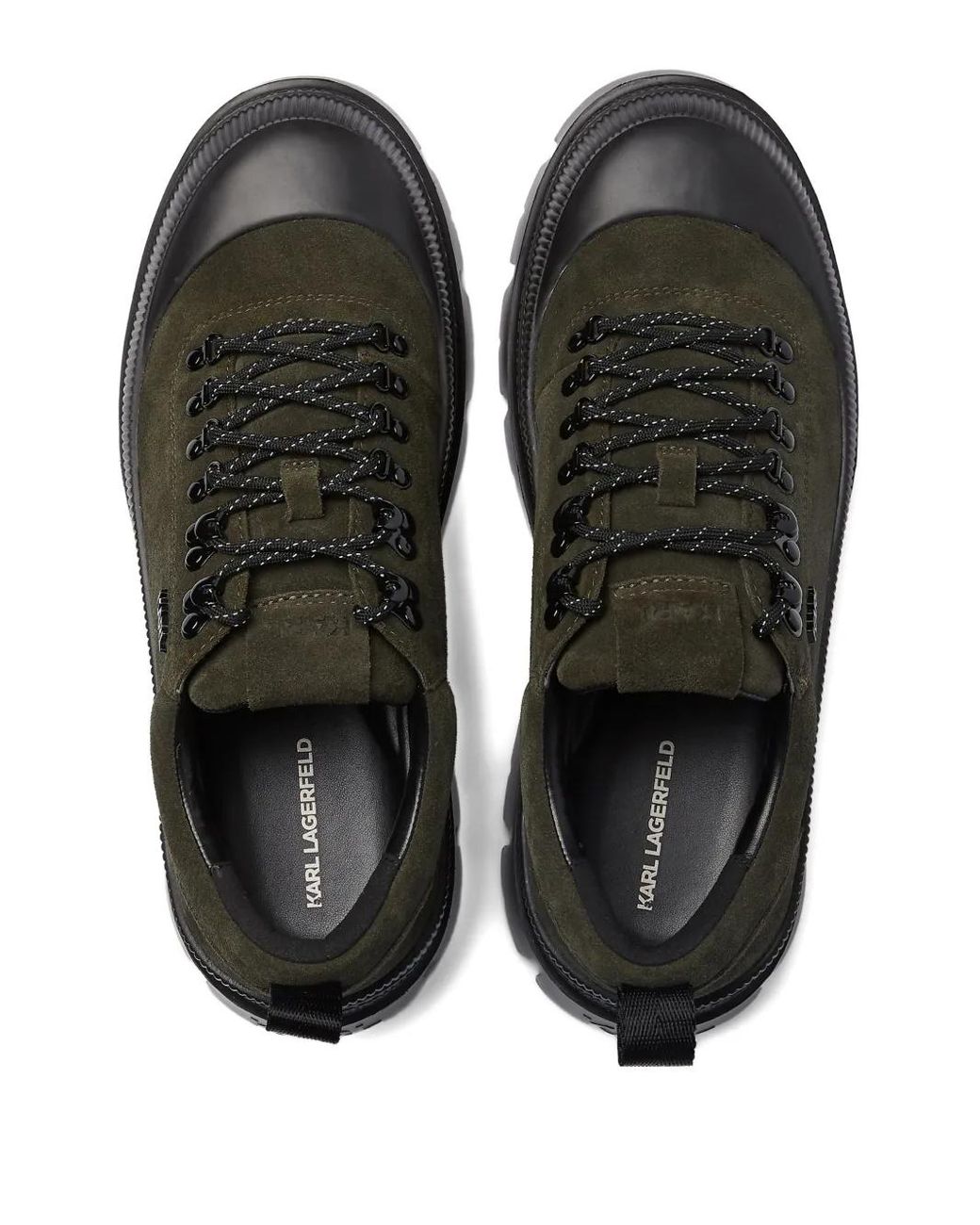 Karl Lagerfeld Brown Trekka Sneakers for men