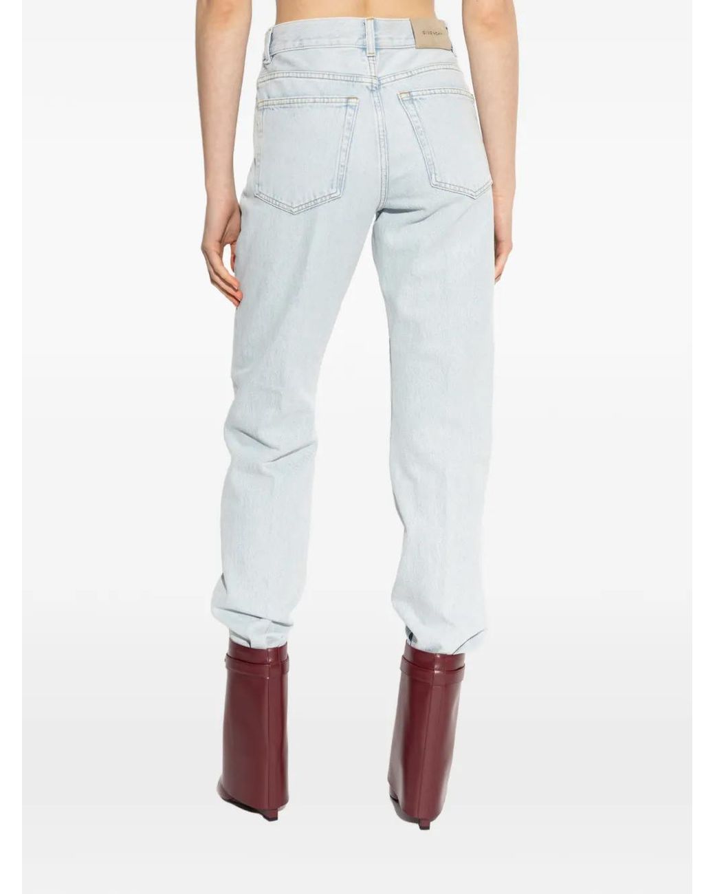 Givenchy Denim Broek in het Blue