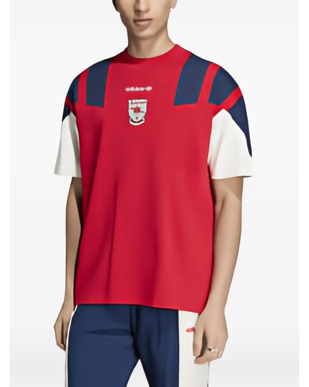 Adidas Red Arsenal Fc Eqt T-Shirt for men