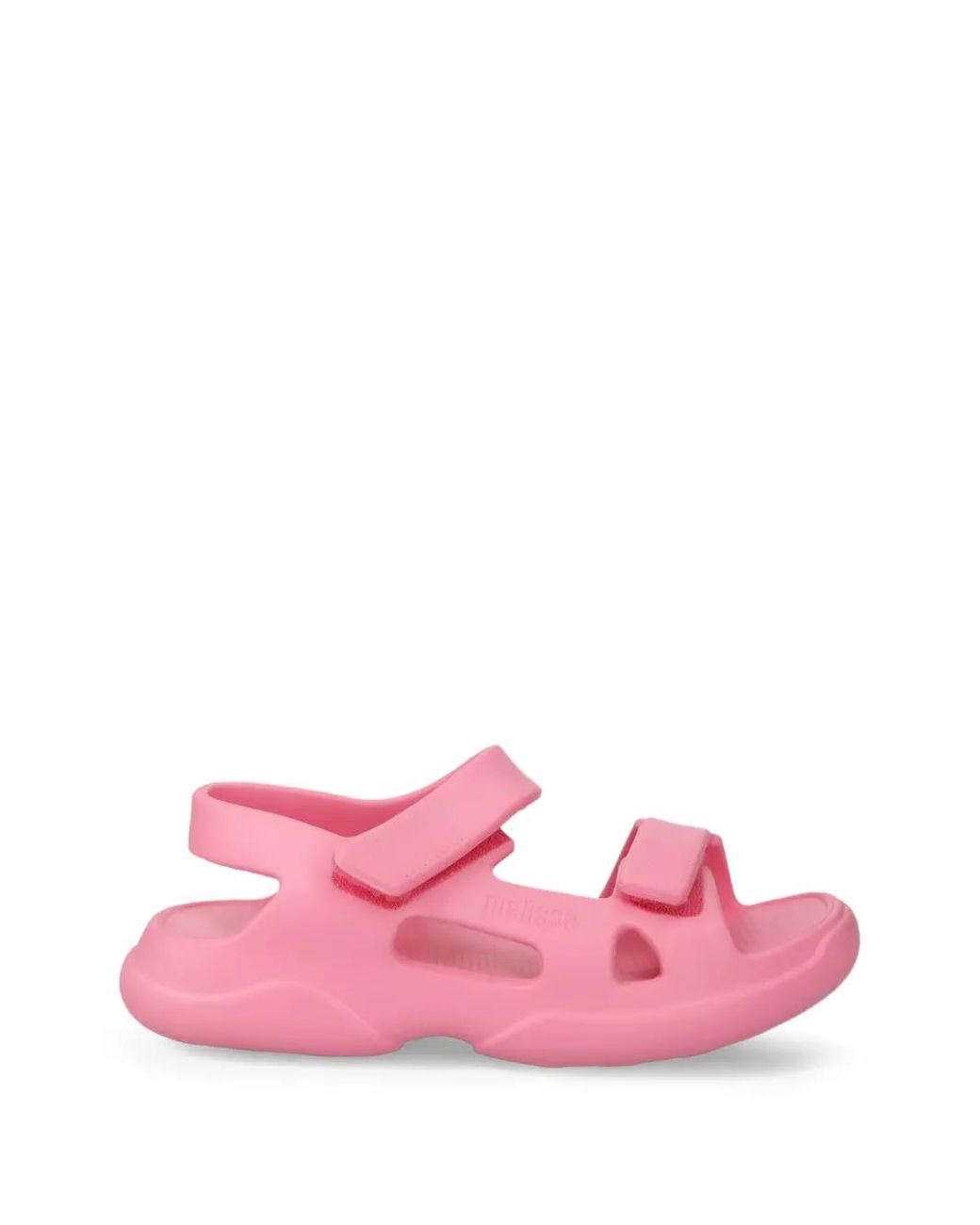 Melissa Pink Free Papete Touch-Strap Sandals