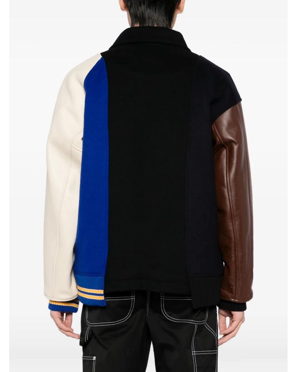 Ambush Black Hyblid Studium Jacket for men