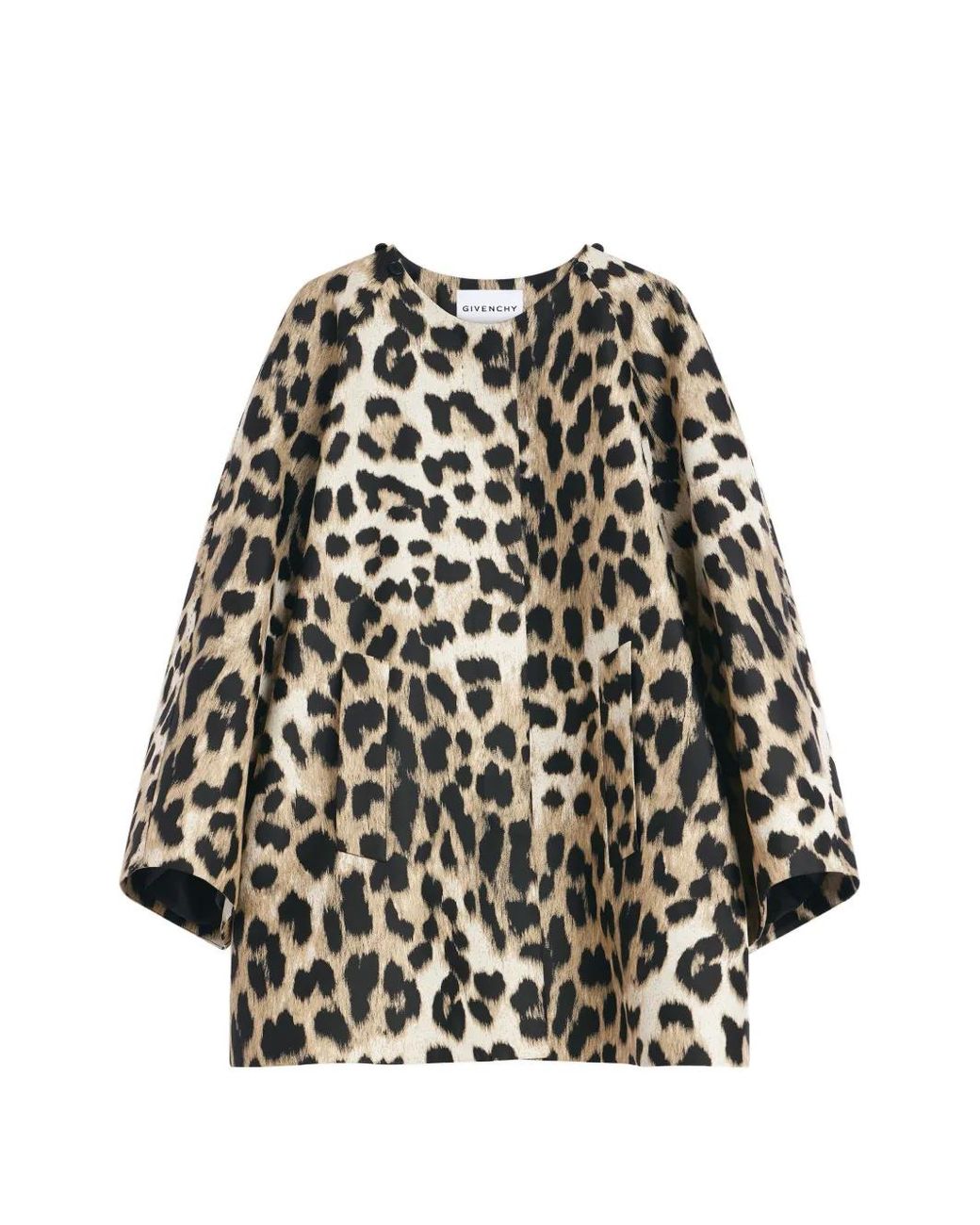 Givenchy Black Cocoon Coat