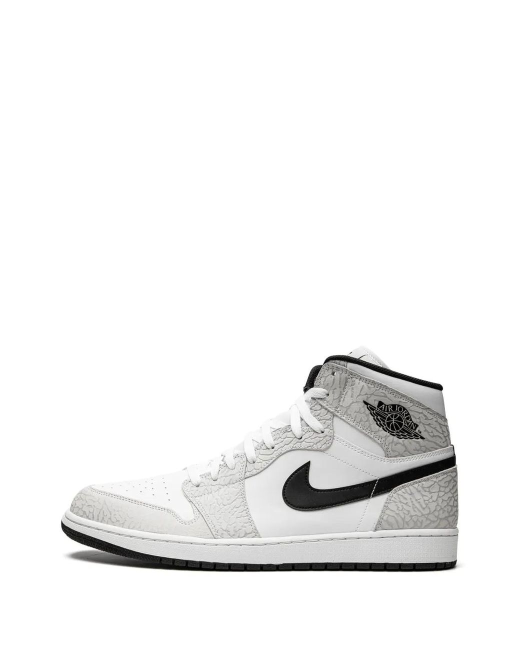 Nike White Air 1 Retro High Elephant" Sneakers for men