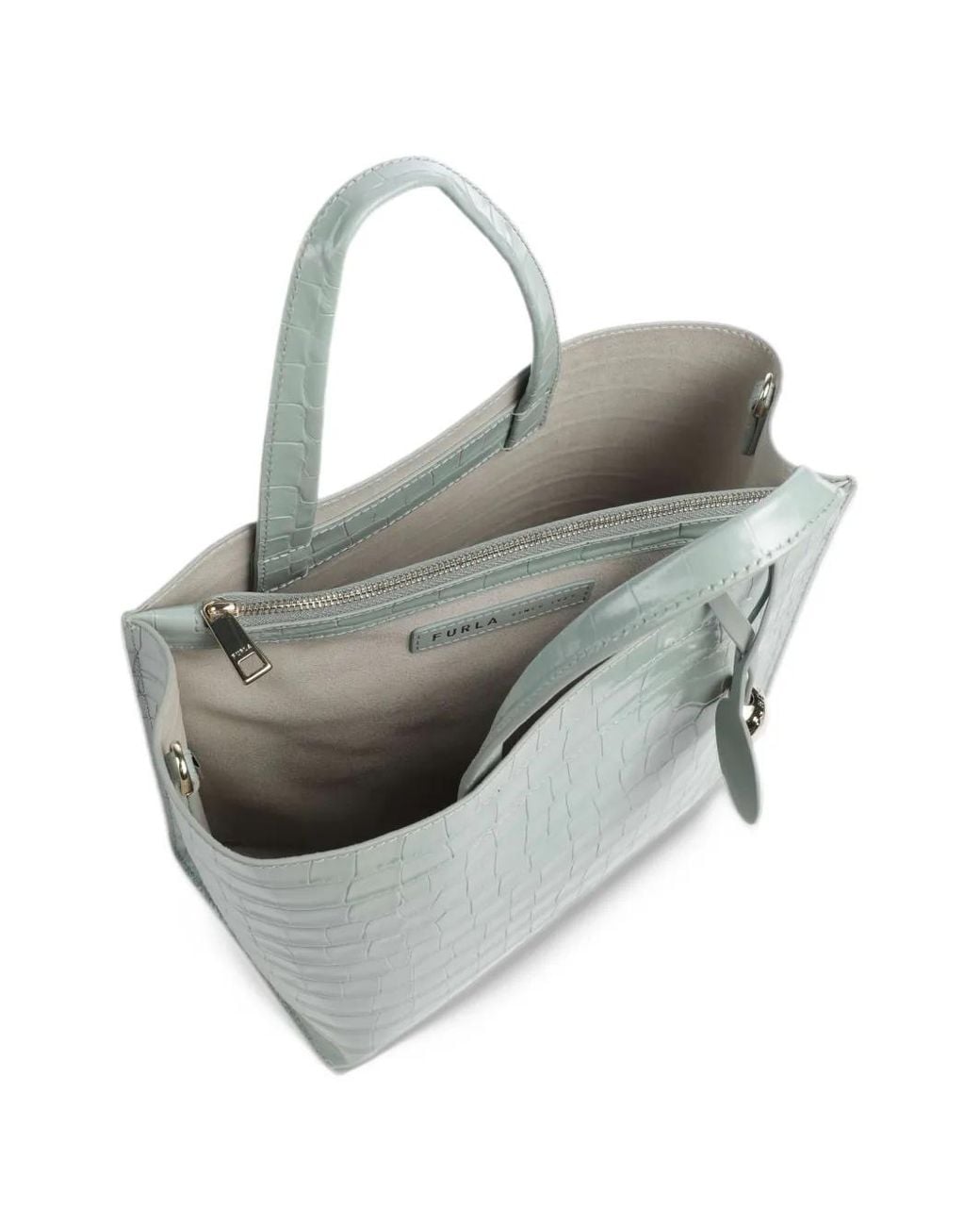 Furla Blue Divide It Tote Bag