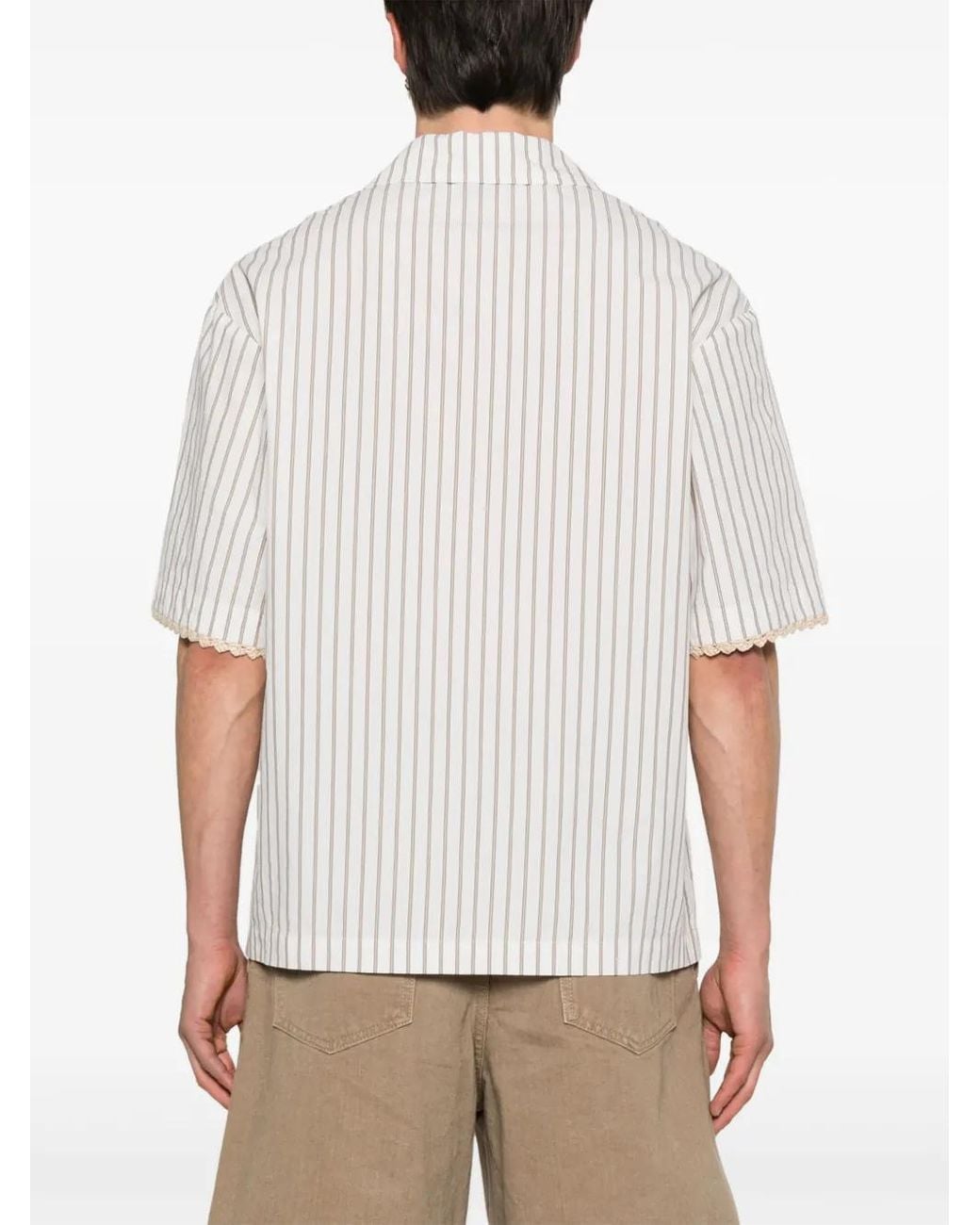 Nanushka White Maxton Shirt for men
