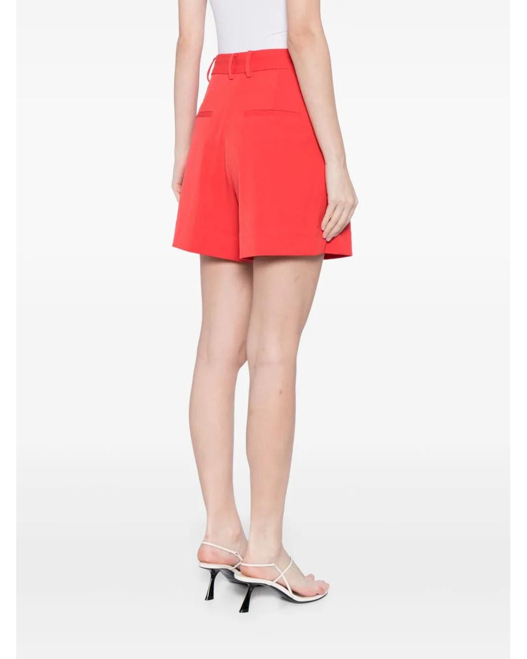 Pantalones Cortos Heather Staud de color Red