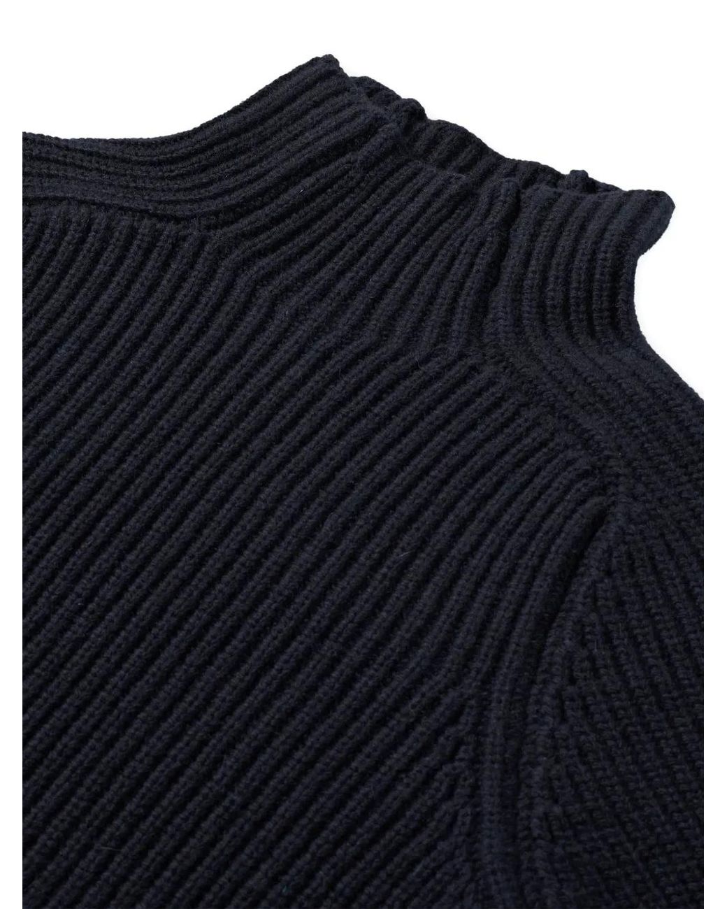 Fortela Black Leona Turtleneck Sweater