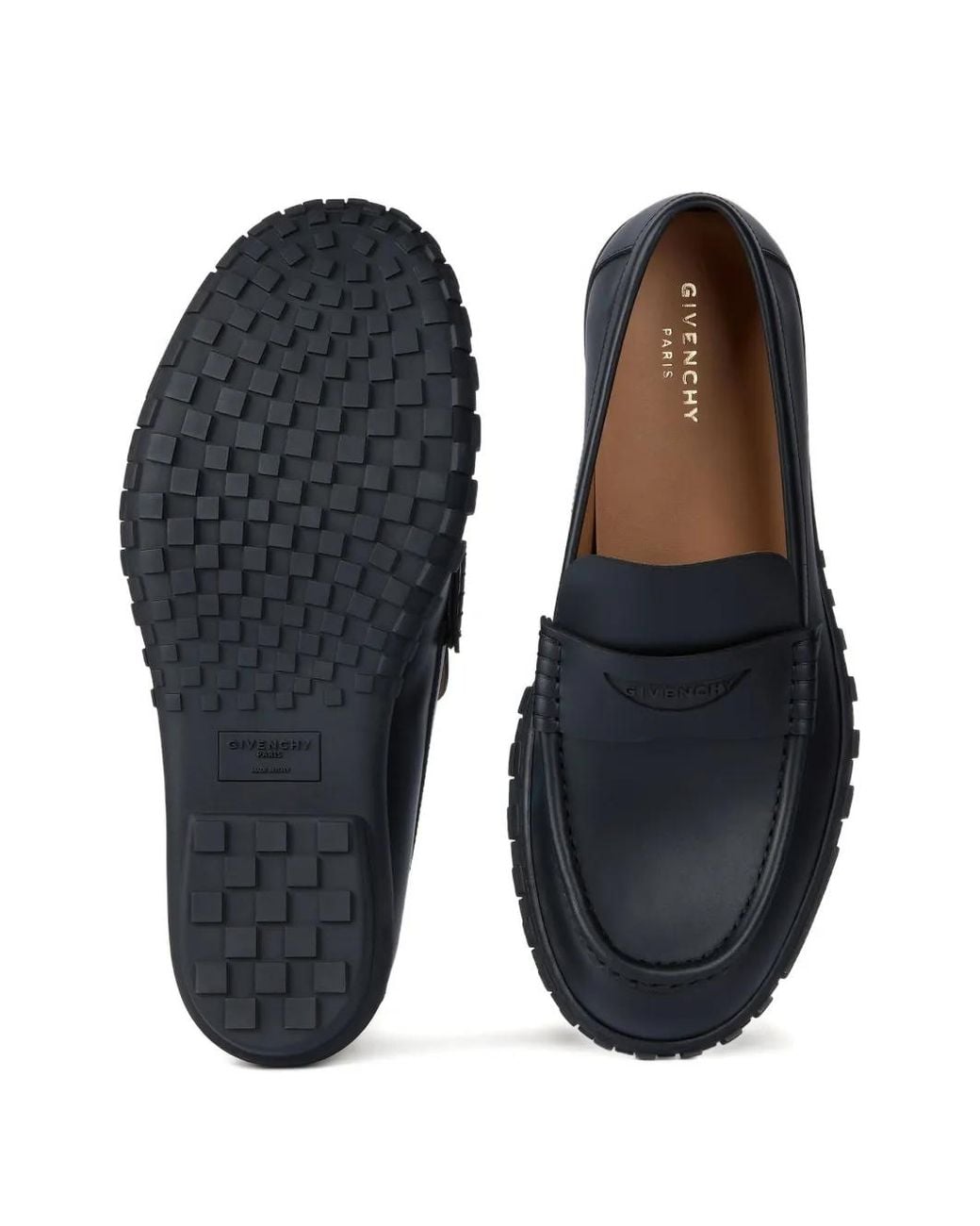 Mocassins En Cuir Givenchy pour homme en coloris Blue