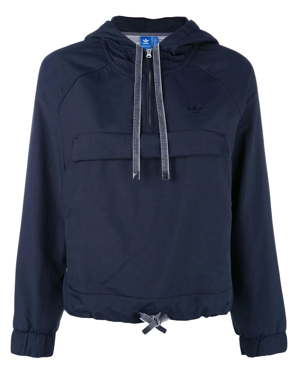 Sudadera Corta Con Capucha Adidas de color Blue