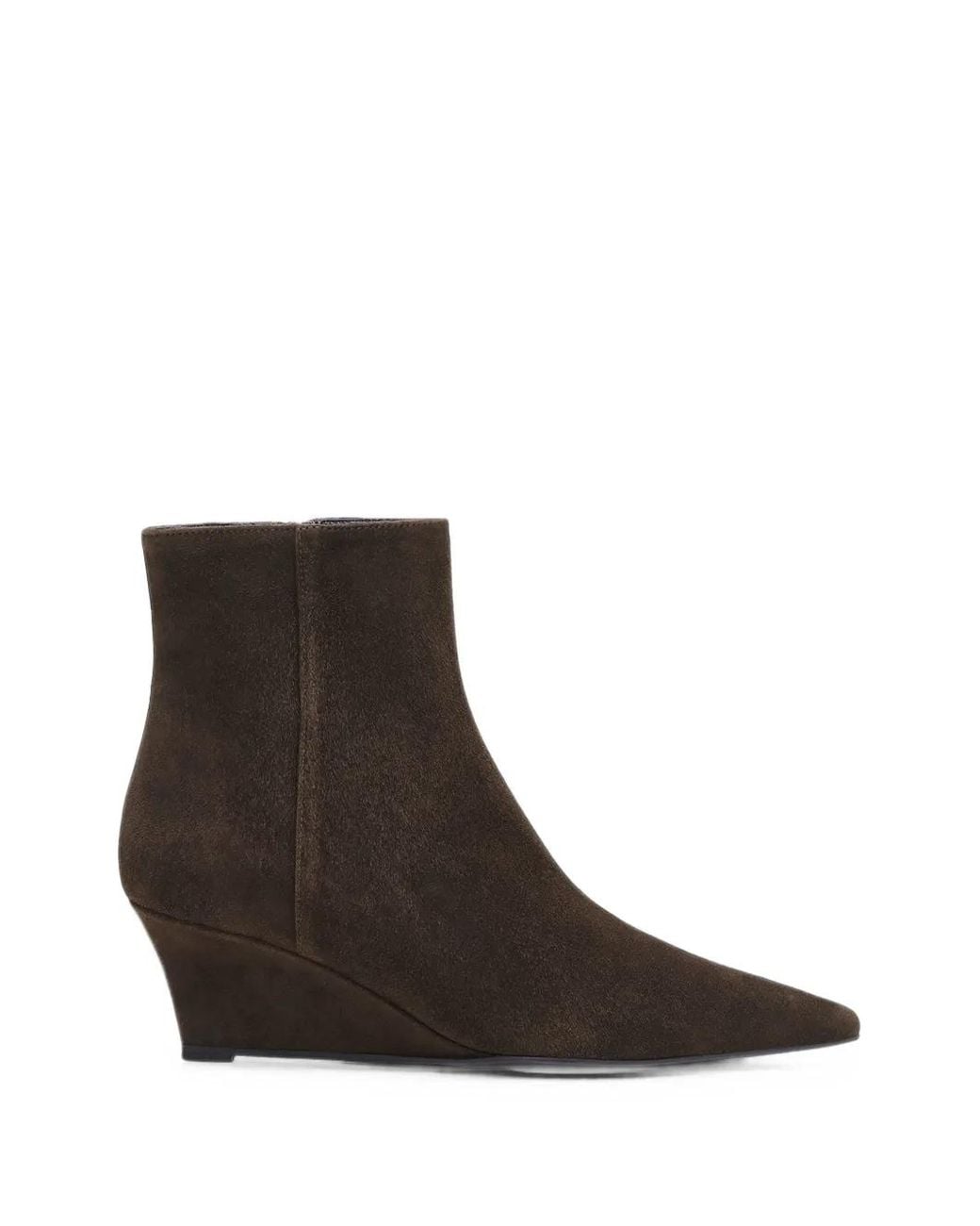 Notabene Brown Elma Wedge Ankle Boots