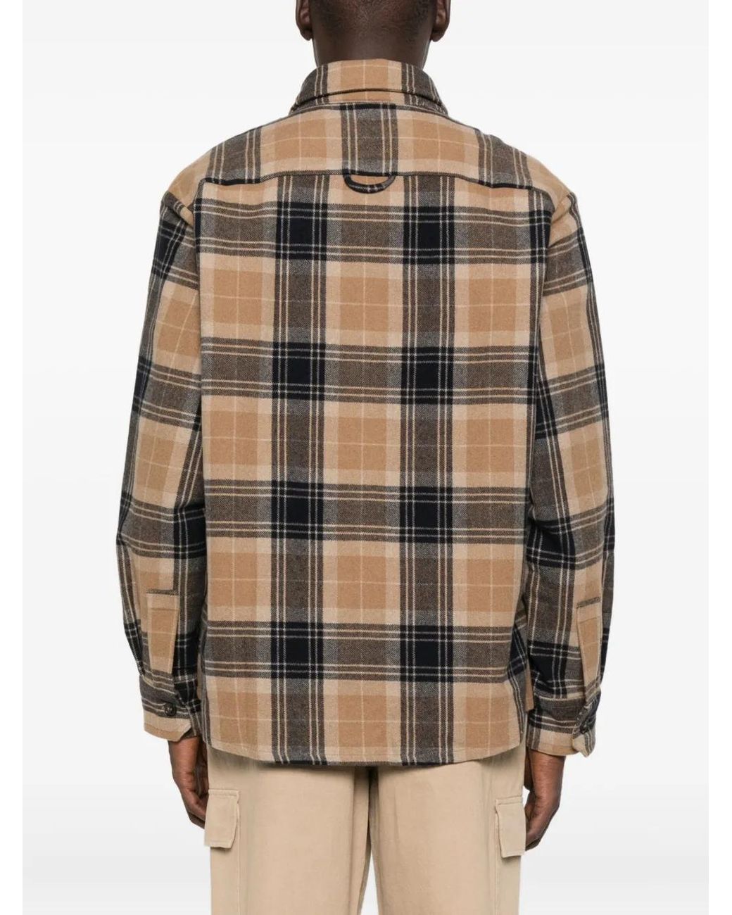 Camicia A Quadri di A.P.C. in Brown da Uomo