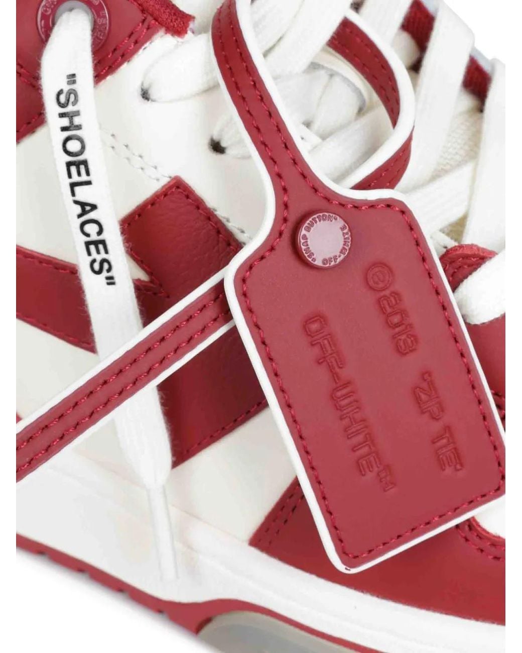 Off-White c/o Virgil Abloh Red Sneakers Out Of Office for men