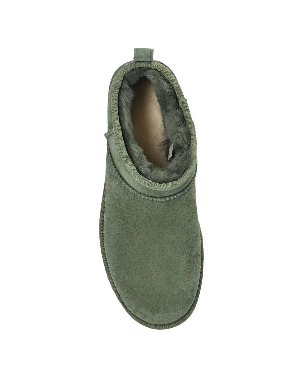 Ugg Green Classic Ultra Mini Boots