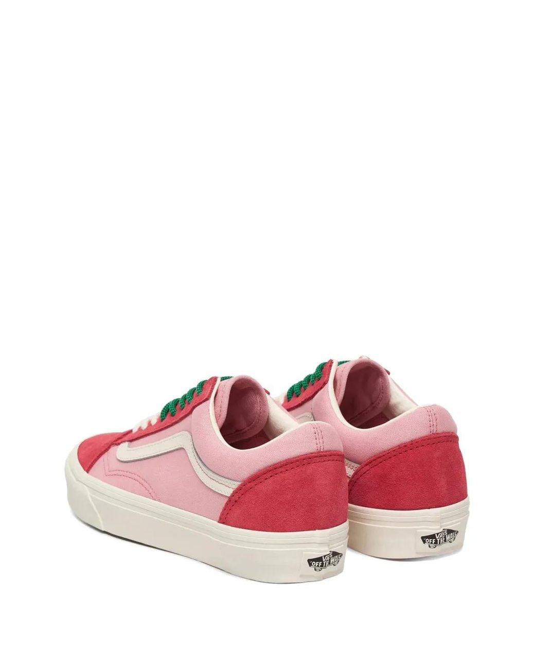 Vans Pink Old Skool Contrast Panels Sneakers for men