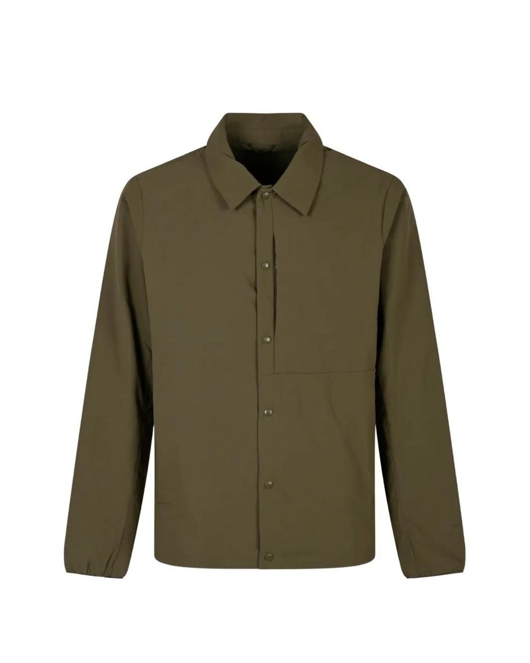 Patagonia Green Nano-Air Logo-Print Snap-Fastening Jacket for men