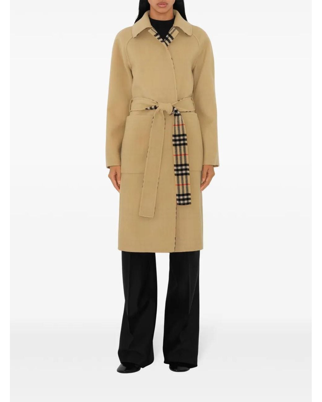 Burberry Natural Coats