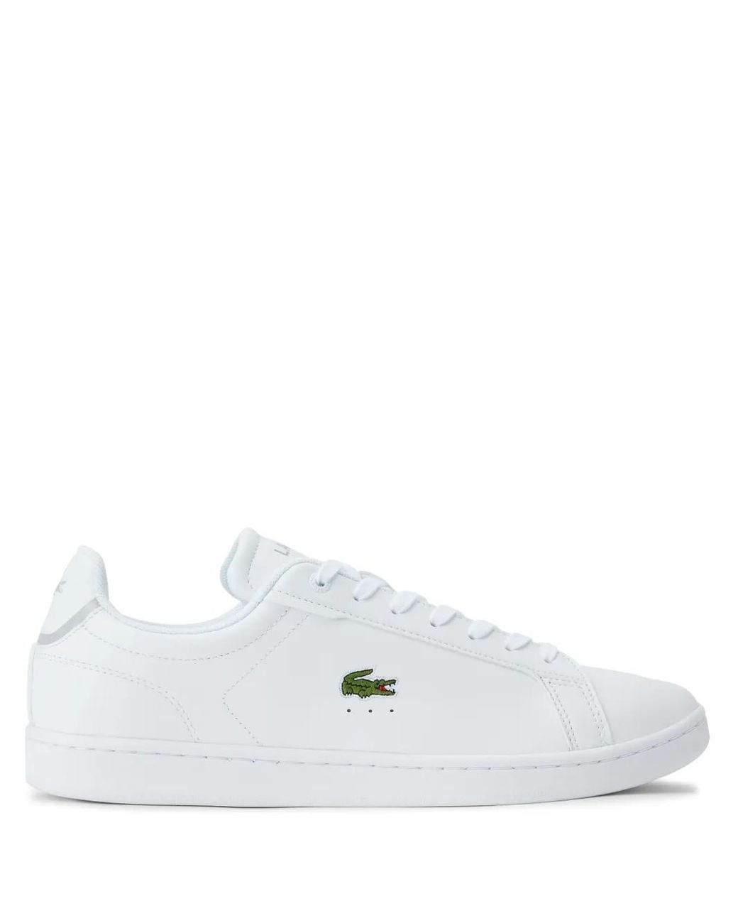 Lacoste White Carnaby Pro Leather Sneakers for men