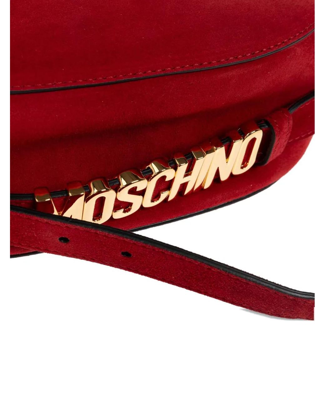 Moschino Red Handle Me Bag