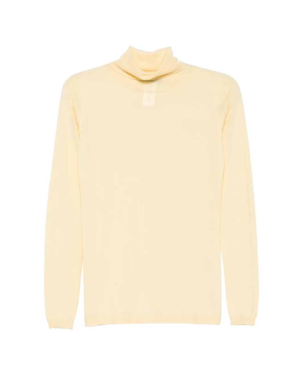 Fabiana Filippi Natural Roll-Neck Long-Sleeve Sweater