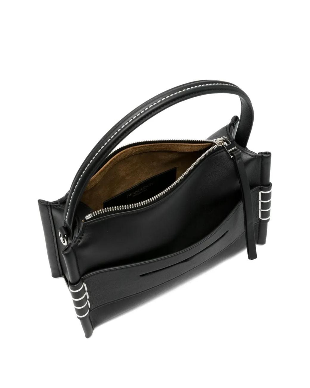 J.W. Anderson Black Small Leather Tote Bag