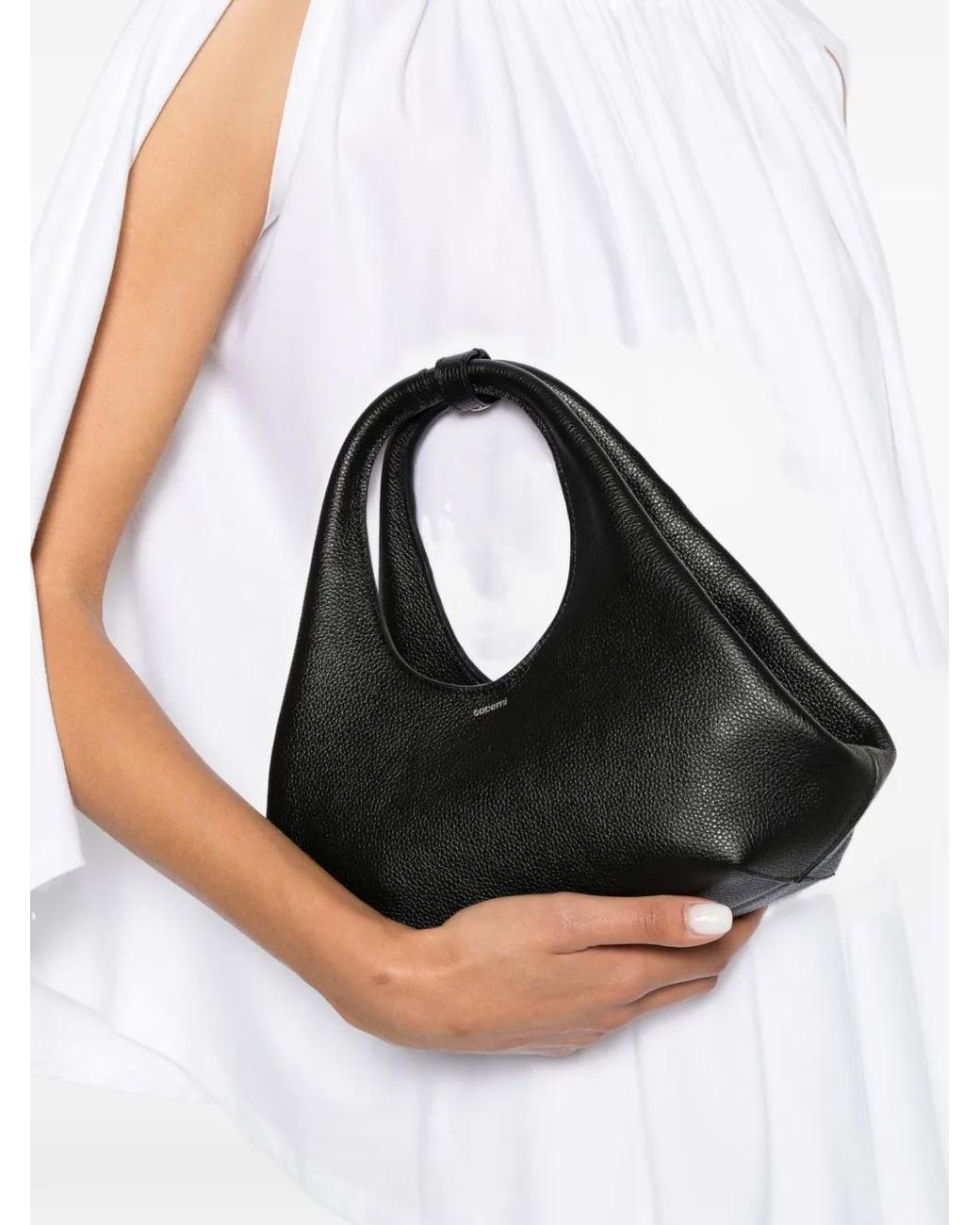 Coperni Black Mini Folded Tote Bag